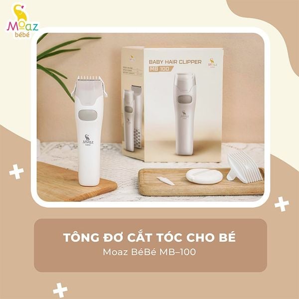  Tông đơ điện cắt tóc cho bé Moaz BéBé MB-100 