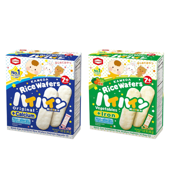  Bánh Gạo Tươi Haihain Cho Bé 7M+ (40g) 