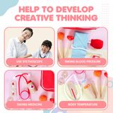  Bộ Đồ Chơi Bác Sĩ Cho Bé Bằng Gỗ LouLou By Vinaquick 