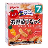  Bánh Snack Vị Cà Rốt Và Cà Chua Pigeon 12g (7M+) 