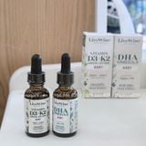  DHA Omega-3 dạng giọt LiveWise Baby vị cam 30ml (0-2y) 