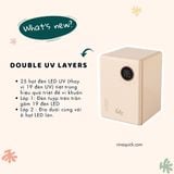  Máy tiệt trùng sấy khô khử mùi UVC-LED công nghệ Anion Fatzbaby King 2 