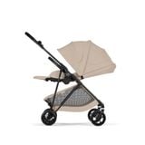  Xe Đẩy Gấp Gọn Siêu Nhẹ Cybex Melio Carbon 2026 - Màu Almond Beige 