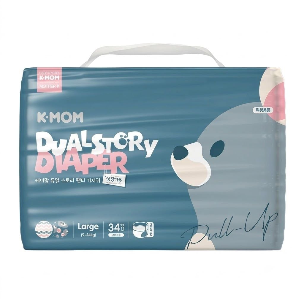  Bỉm K-Mom Dual Story Pull Up Diaper 