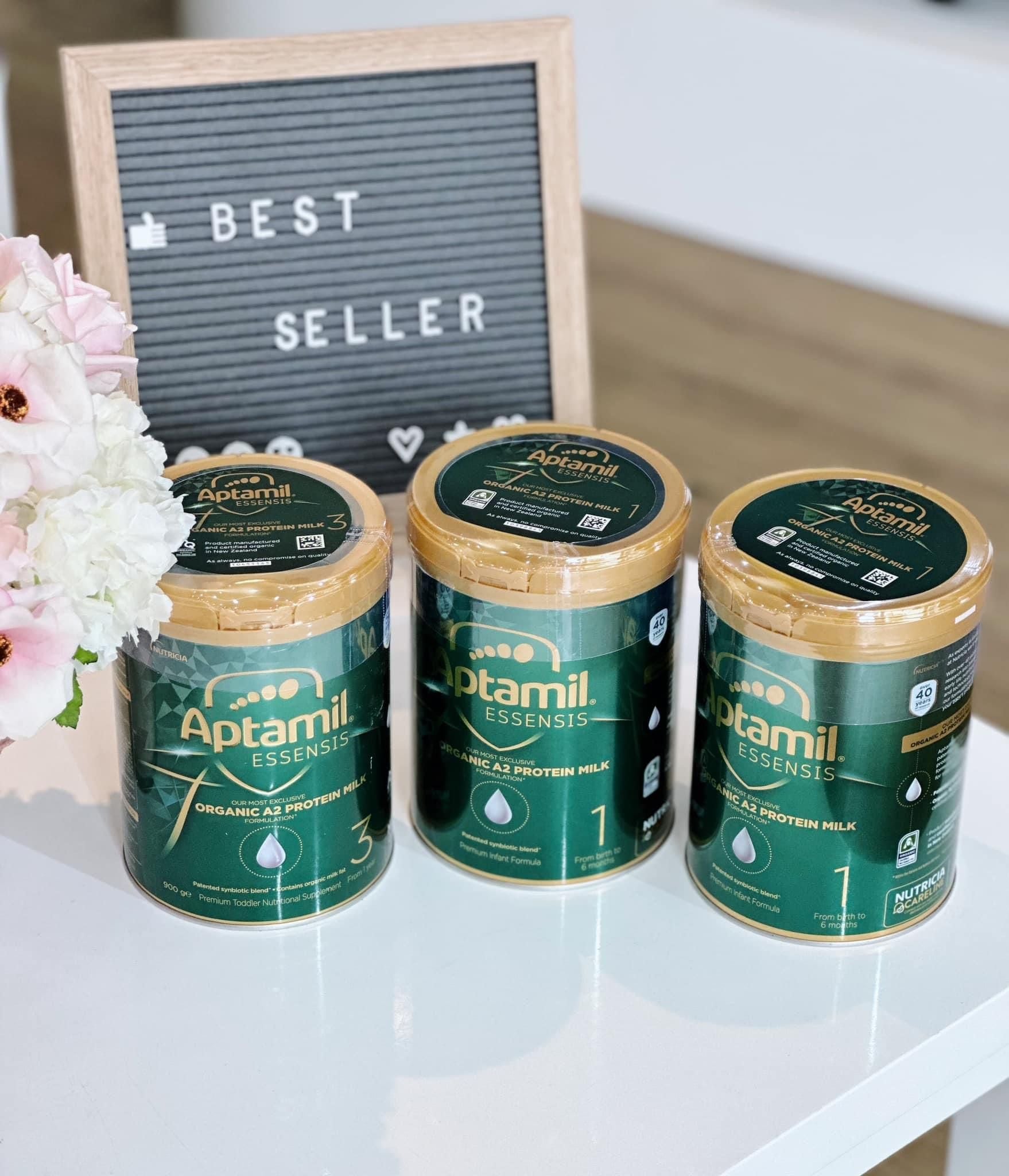  Sữa Bột Aptamil Essensis Số 2 Cho Bé Từ 6-12 Tháng (900g) 