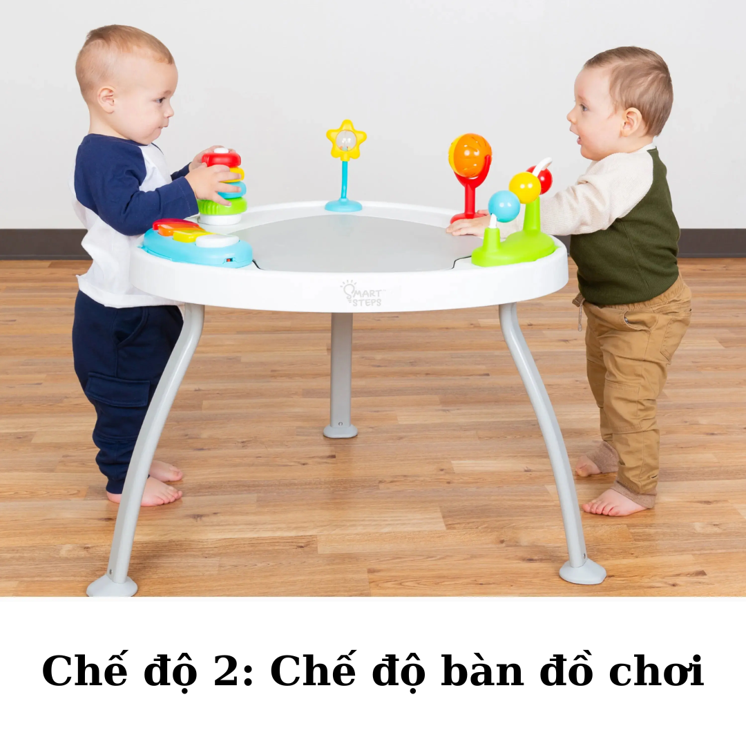  Ghế nhún Baby Trend kèm đồ chơi 3 trong 1 