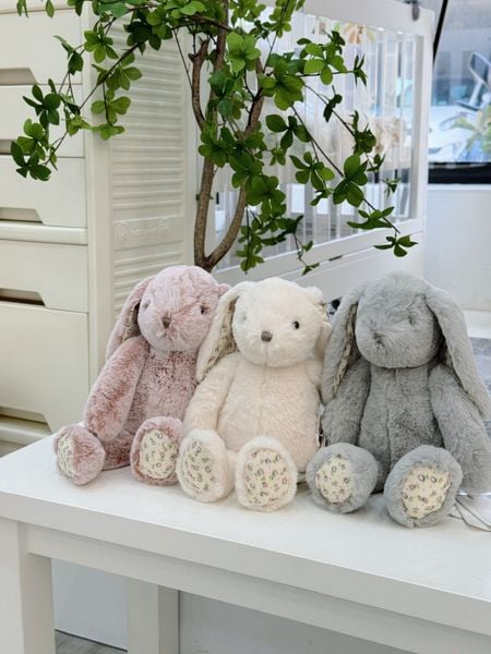  Thỏ Bông Fia Tai Dài Lông Xù Cao Cấp Mogomogo Life 27cm 