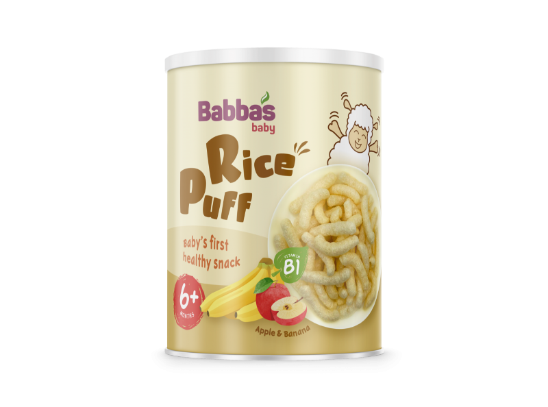  Bánh Gạo Rice Puff Babba's Baby (40g) 