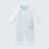  Body dài tay La Pomme bạn nhỏ phiêu lưu - Xanh 