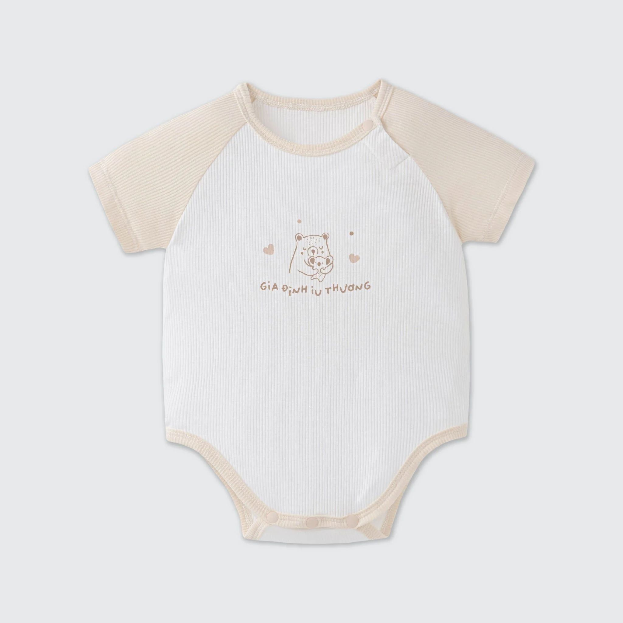  Body chíp cộc tay La Pomme gia đình yêu thương 