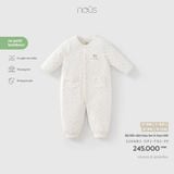  Bộ liền dài Nous màu be in họa tiết 