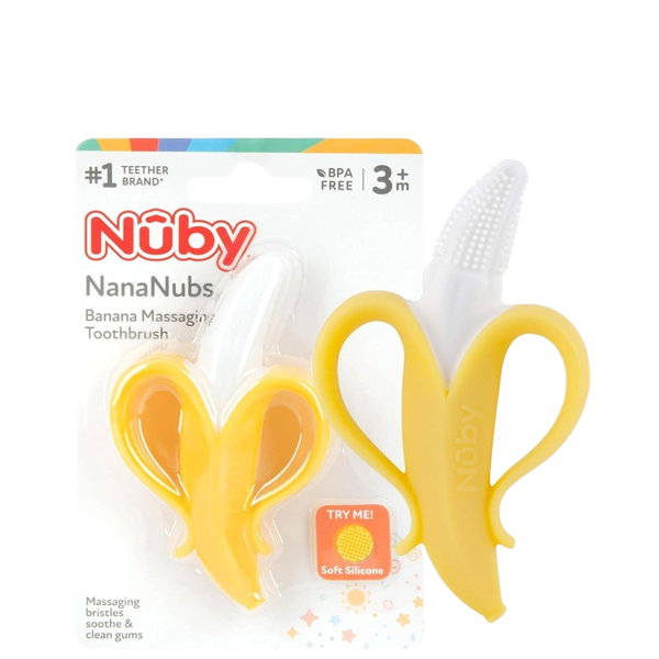  Gặm Nướu Silicone Nuby Hình Quả Chuối 