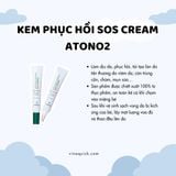  Kem Phục Hồi Chuyên Biệt Atono2 SOS Cream Cho Bé Từ Sơ Sinh (20ml) 