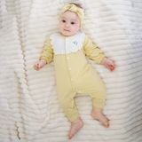  Body Bubaby Dài Tay Cài Giữa Bèo Ngực Bambus Gami 