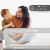  Thanh chắn giường KikkaBoo cho bé I Am Safe (120cm) 