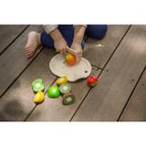  (A) Đồ Chơi Gỗ PlanToys Cắt Trái Cây Assorted Fruit Cho Bé 18M+ 