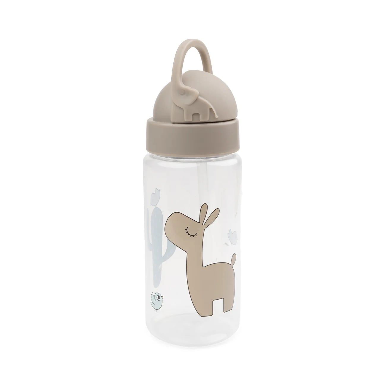  Bình Nước Done By Deer Lalee Có Ống Hút 350ml - Màu Sand 