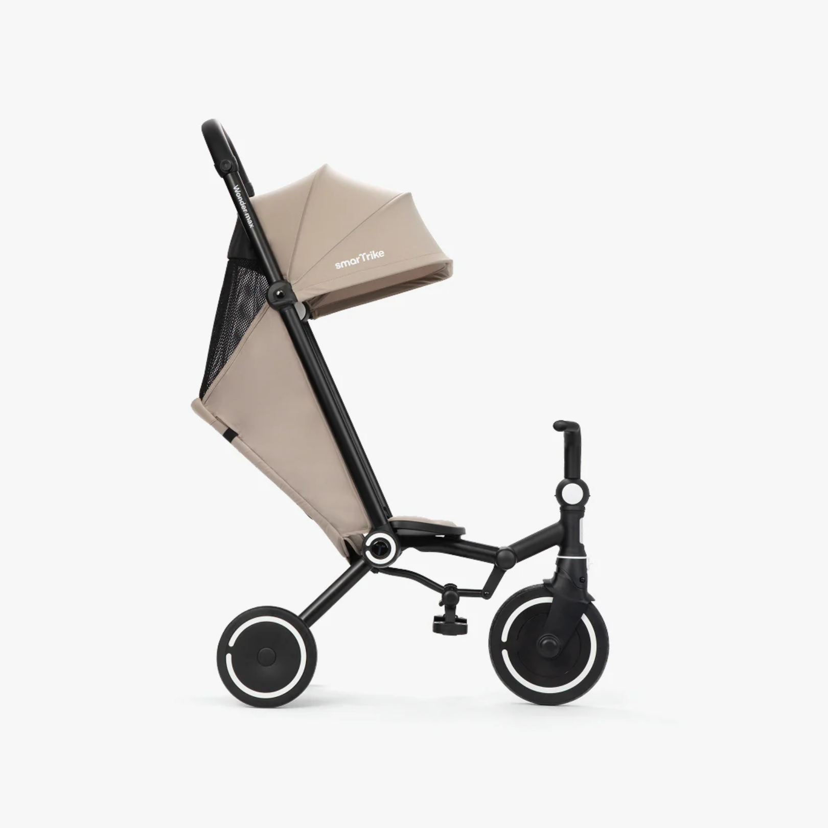  XE ĐẨY BA BÁNH SMARTRIKE WONDER MAX - STONE BEIGE 