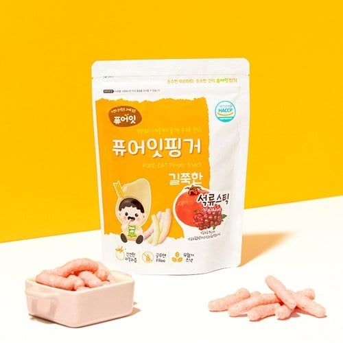  Bánh Gạo Lứt Hữu Cơ Dạng Que Naebro Pure Eat 30g 