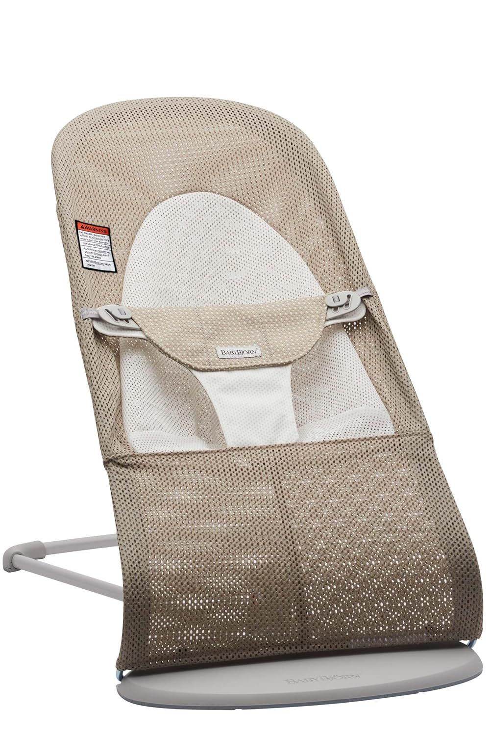  Ghế Rung Baby Bjorn Bouncer Balance Soft Vải Lưới Mesh - Light Gray Frame 