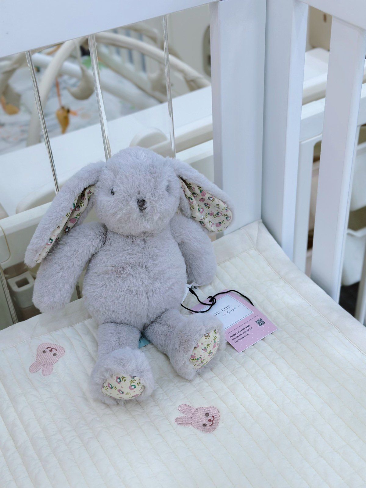  Thỏ Bông Fia Tai Dài Lông Xù Cao Cấp Mogomogo Life 34cm 