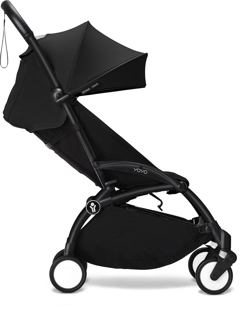  XE ĐẨY BABYZEN YOYO3 0+ 6+ COMPLETE STROLLER - KHUNG ĐEN/PACK ĐEN (STOKKE YOYO3) 