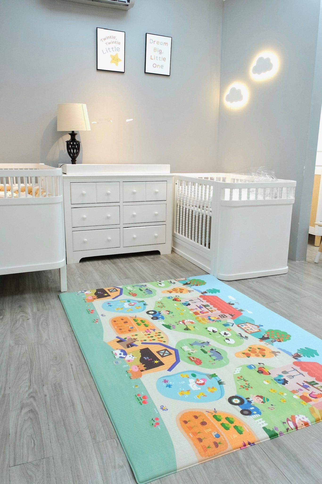  Thảm chơi cao cấp có âm thanh cho bé Dwinguler (kèm bút) - Farm House 