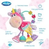  Đồ Chơi Lục Lạc Kỳ Lân Hoạt Động PlayGro Unicorn Clip Clop Pink 