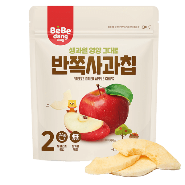  Táo Sấy Lạnh Bebedang Cho Bé Từ 6M+ 
