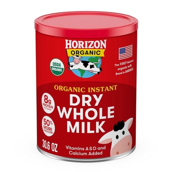  Sữa tươi nguyên kem dạng bột Horizon Organic Dry Whole Milk 870G 
