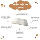  (A) THẢM MÁT PU GẤP GỌN LOULOU BY VINAQUICK 