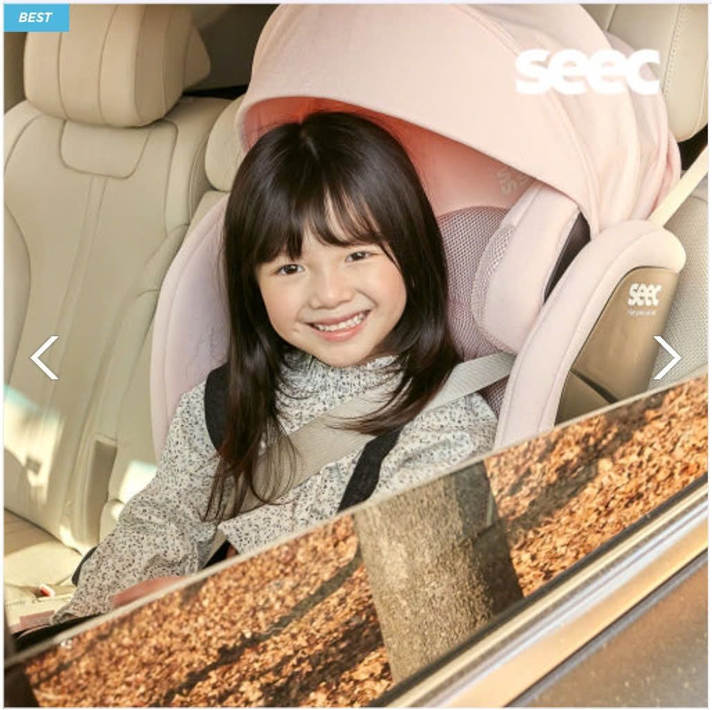  GHẾ NGỒI Ô TÔ BOOSTER SEEC MAX I-ZIN JUNIOR - MÀU HỒNG 