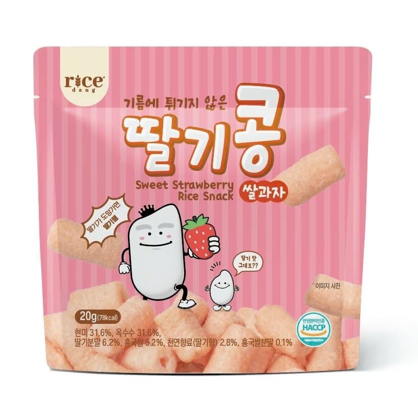  Bánh gạo Ricedang Vị Dâu 