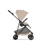  Xe Đẩy Gấp Gọn Siêu Nhẹ Cybex Melio Carbon 2026 - Màu Almond Beige 