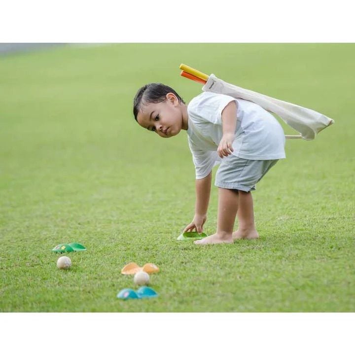  Đồ Chơi Gỗ PlanToys Bộ Mini Golf Cho Bé 3Y+ 