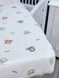  Drap Nệm Cũi Vải Xô Chần HV Bedding (70x130 cm) 