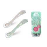  Set 2 Thìa Ăn Dặm Giai Đoạn 2ND Age Silicone Spoons Béaba Cho Bé Từ 8M+ 