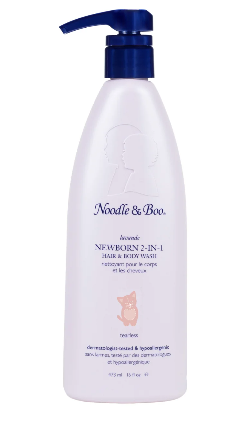  Dầu Gội Sữa Tắm 2 Trong 1 Noodle & Boo 473ml - Hương Lavender 