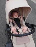  Xe Đẩy Gấp Gọn Siêu Nhẹ Cybex Melio Carbon 2026 - Màu Almond Beige 
