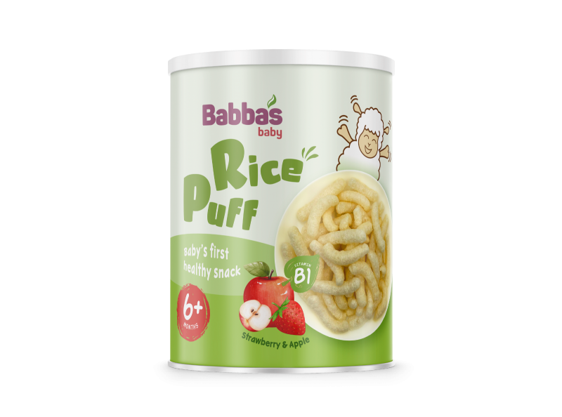  Bánh Gạo Rice Puff Babba's Baby (40g) 