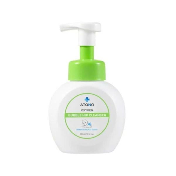  Bọt Vệ Sinh Vùng Mặc Tã Atono2 Oxygen Cho Bé 300ml (3M+) 