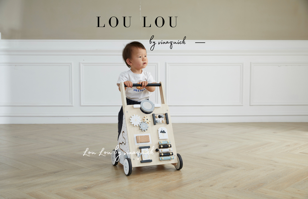  (A) Xe tập đi cho bé LouLou by Vinaquick (Mẫu 1) 