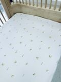  Drap Nệm Cũi Vải Xô Chần HV Bedding (70x130 cm) 