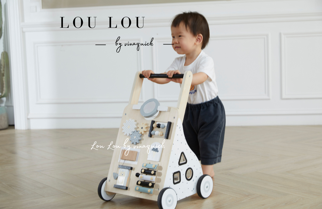  (A) Xe tập đi cho bé LouLou by Vinaquick (Mẫu 1) 