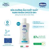 Sữa dưỡng ẩm chiết xuất Hạnh nhân Chicco 0M+ 200ml 