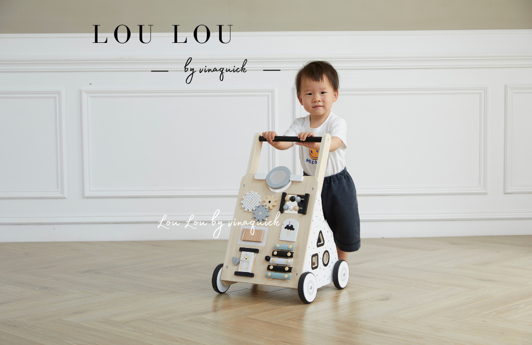  (A) Xe tập đi cho bé LouLou by Vinaquick (Mẫu 1) 