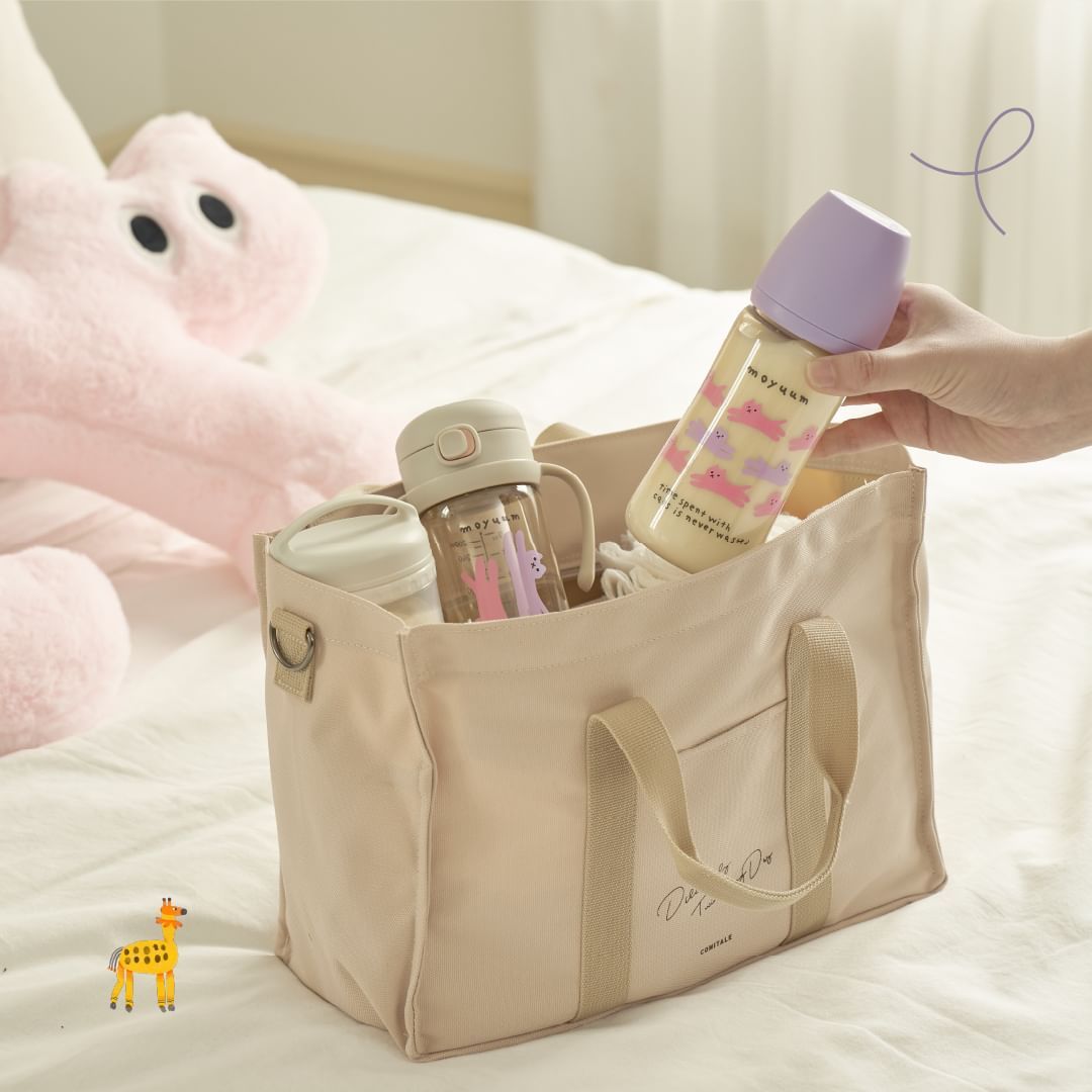  Bình Sữa PPSU Cổ Rộng Moyuum With Cat 270ml 