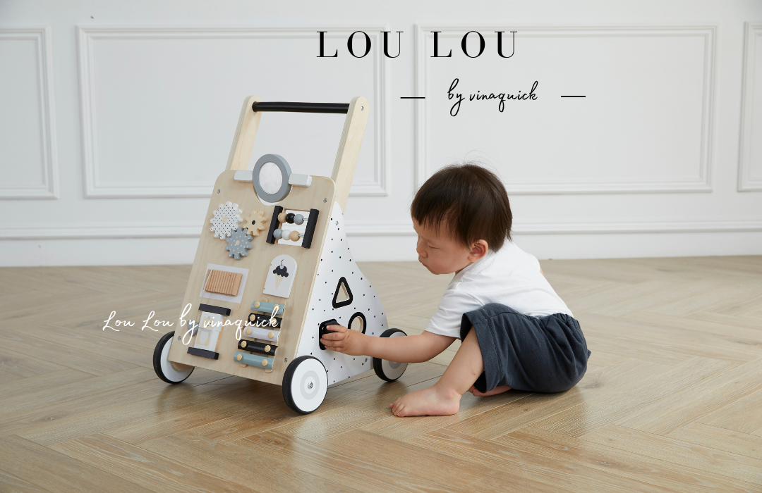  (A) Xe tập đi cho bé LouLou by Vinaquick (Mẫu 1) 