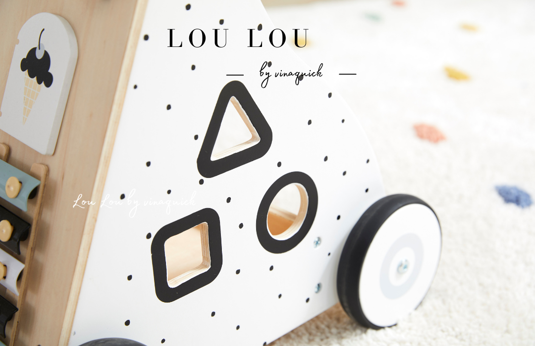  (A) Xe tập đi cho bé LouLou by Vinaquick (Mẫu 1) 