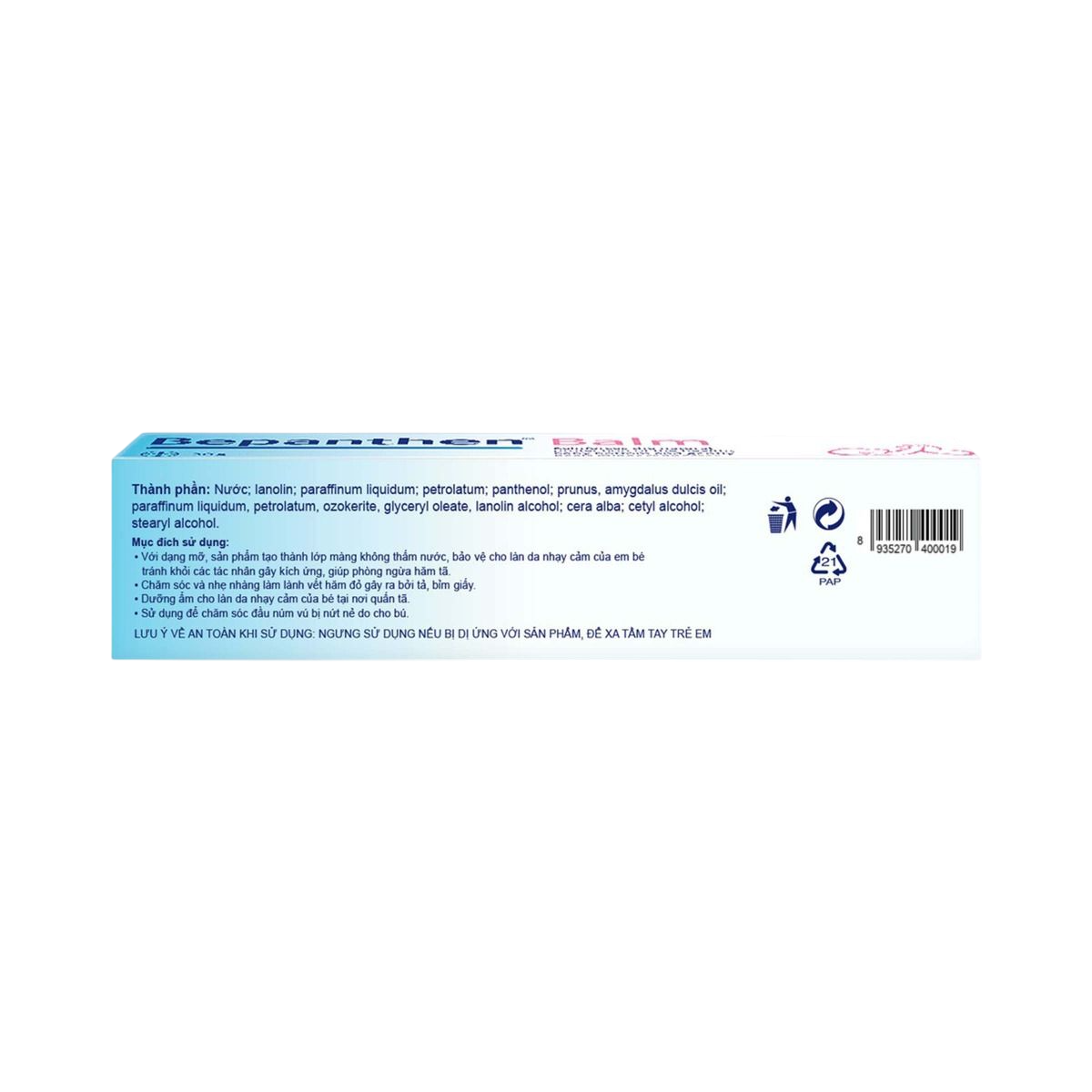  Kem chống hăm tã Bepanthen Balm 30g 